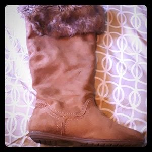 r2 Footwear Shary Tan Faux Boots